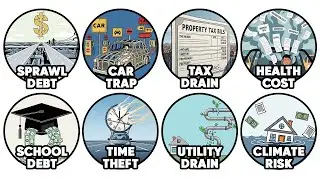 Every Reason US Cities Are DESIGNED to Bankrupt You Explained in 9 Minutes