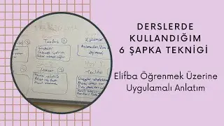 6 Şapka Tekniği - Elifba Öğrenmek üzerine uygulamalı anlatım