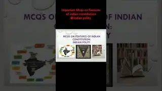 Imp.👉Mcqs on Features of indian constitution �Indian polity #shorts #ytshorts #gs #studywithmahmoona