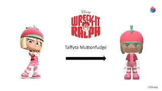 Paint 3D Tutorial: Taffyta Muttonfudge ~ Wreck-It Ralph (2012), Ralph Break the Internet (2018)
