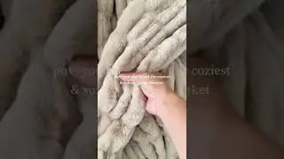 POV: You just found the coziest & softest throw blanket.
