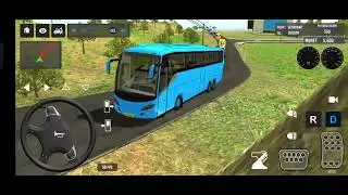 Euro Bus Driving Game PublicTransportation 2024 Indonesia BusSimulator Android Gameplay #86
