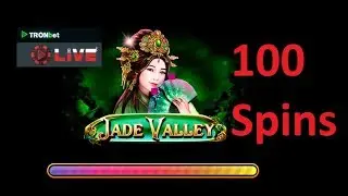 Wink Trx Tron Crypto Dapps (Tronbet) Live - Beautiful Jades of Jade Valley 100 Spins 4/27/2019