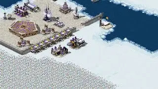 Red Alert 2 | Yuri's Revenge | 7 vs 1 | Surrounded Snow Ver 2026 Edit by Zoom 3000 Map Extra Hard AI