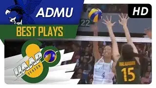 UAAP 80 WV: Jules Samonte unleashes a monster down the line hit! | ADMU | Best Plays