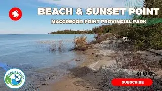 MacGregor Point's Beach And Sunset Point On Lake Huron