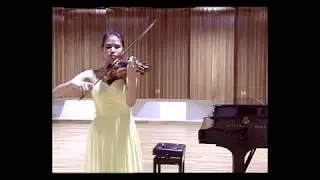 Wei Ling plays J.S Bach, Sonata No. 1, BBWV 1001, Adagio