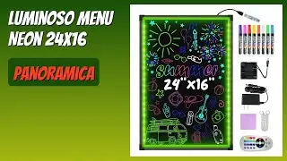 RECENSIONE (2025) : Luminoso Menu Neon 24x16. DETTAGLI