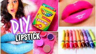 DIY Lipstick: Make Lipstick from CRAYONS! 2015 | #DIYMarch
