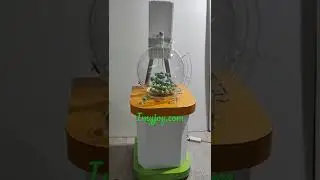 Imyjoy air driven lottery drawing machine.