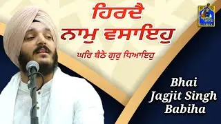 Hirday Naam Vasayo- Bhai Jagjit Singh Babiha