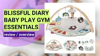 Review of the Blissful Diary Baby Play Gym & Mat: A Must-Have for New Parents!