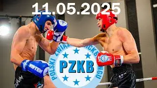Całe Walki w 4K - Mistrzostwa Polski w Kickboxingu Low Kick Seniorów Kamieńsk 11.05.2025 PZKB.tv