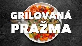 Grilovan&aacute; pražma s estragonem a mandarinkami
