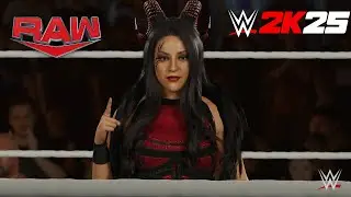 RAW - Stephanie Vaquer vs Bayley - Becky Lynch ATTACKS | Women's Universe WWE 2K25