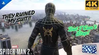 Inside out Suit From Spider-Man No Way Home | Marvel's Spider-Man 2 | 4K 60fps