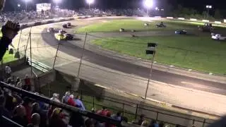 columbus motor speedway lm feature the finish