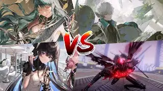 【Punishing: Gray Raven】 COOP Boss Fight | (Selena, Wanshi, & Hanying) vs NIGHTMARE Gabriel