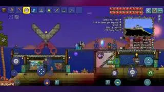 Terraria Melle:49 cheguei at&eacute; a 7&deg;onda do evento,&eacute; um avan&ccedil;o