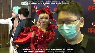Charess Cosplayer at AFA Singapore Anime Festival Asia 2022 Sunday 27 Nov 2022