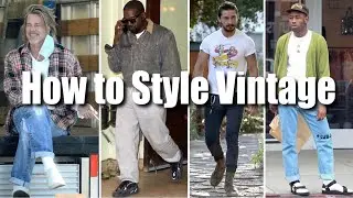How to Style Vintage Clothing | Streetwear, Graphic Tees, & More