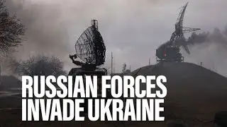Footage: Russia Invades Ukraine