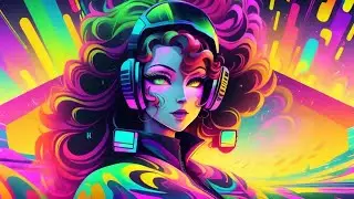 Looping Acid Techno Music 🎶 Psychedelic Visualizer | Trippy 24/7