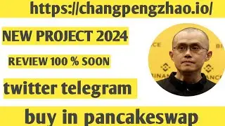 Changpeng Zhao NEXT MEME COIN GOING TO MOON || BUY ON PANCAKESWAP NOW || 1000X SOON \