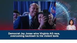 Democrat Jay Jones wins Virginia AG race, overcoming backlash to his violent texts