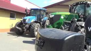 New Holland T6070 John Deere 6210R Valtra T154