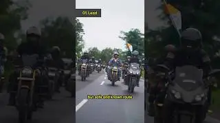 3 important riding positions in every riding group🙌🔥 | #ridinggroup #bikers #riders