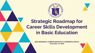 CAREER SKILLS DEVELOPMENT IN DEPED