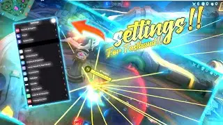 Best settings all iphone for playing fanny!! be fasthand like a pro players⚡️