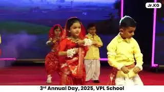 Jr KG Gems | Madhya Pradesh Folk Fusion Dance | Vardhman Podar Prep Annual Function