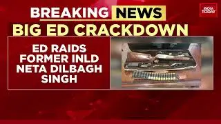 ED Raid Recovers Weapons, Ammunitions and Cash From Former INLD Leader In Haryana | India Today News
