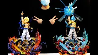 a Quicklook at Gogeta Resin Statue from Figure Class