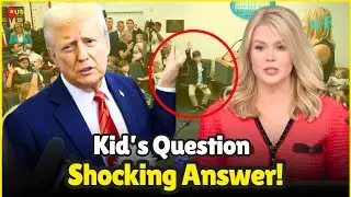 Young Child Asks Karoline Leavitt Trump's Favorite President&mdash;Her Answer Shocks - WorldEye