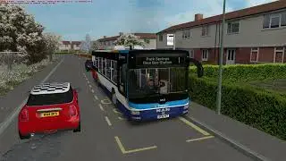 OMSI2 MAN A21 UK on service 1 Park Springs Circular