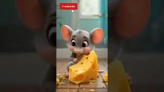 When life gives you cheese, smile like this little cutie! 🧀🐭💛 #easycheese#trendingnow #cooncheese