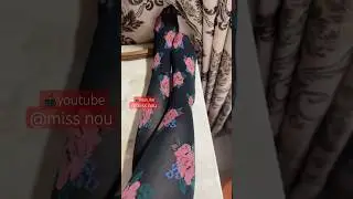 Pattern pantyhose review | black stocking review | #feet #nylon #pantyhose #mysocks #