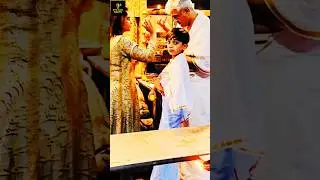 Ajith Kumar Surprise Visit 😍 With Shalini And Son Aadvik | Ootukulangara Bhagavathy Temple