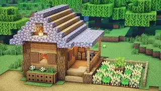 Minecraft: How To Build a Small Starter House Easy (#2) | Tutorial