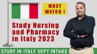 Nursing & Pharmacy Courses in Italy | Study in Italy 2023 | Study in Italy with Scholarships