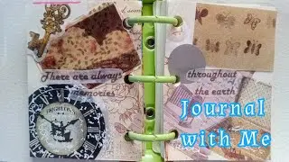Mini Sketchbook flip through | Printing with Paperang | Journal with Me ✨