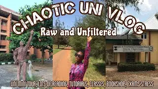 Life after 8 months of ASUU strike| Unfiltered days in my life|Uni tour,exam stress#univlog#vlog