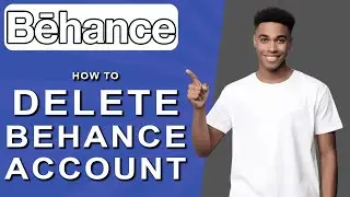 How to delete behance account (2024)