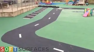 School Playground Design and Install in Manchester, Greater Manchester | Wetpour Play Area