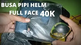 Unboxing Busa Pipi Helm KAWASAKI BAJAJ