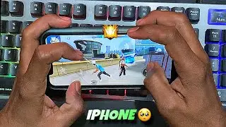4-пальцевый пользовательский интерфейс Free Fire, настройки 4 пальцев, M1887, выстрел в голову од...