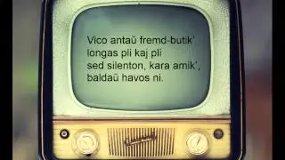 Reklamo al silento - Team' (Reklama na ticho en Esperanto) - Esperanto music